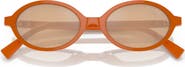 Miu Miu 50mm Oval Sunglasses