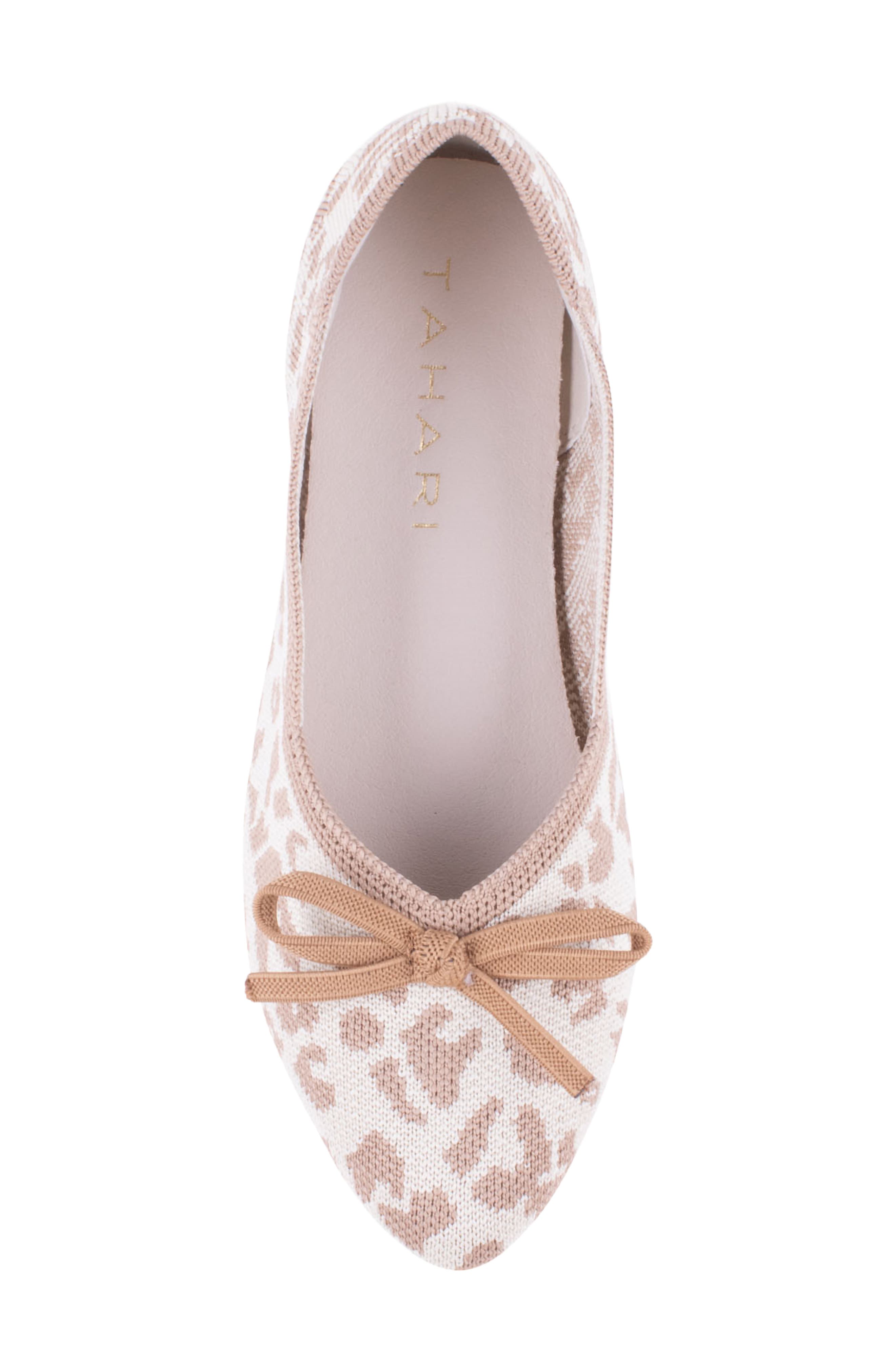 Tortuga Ballet Flat, Alternate, color, BEIGE CHEETAH