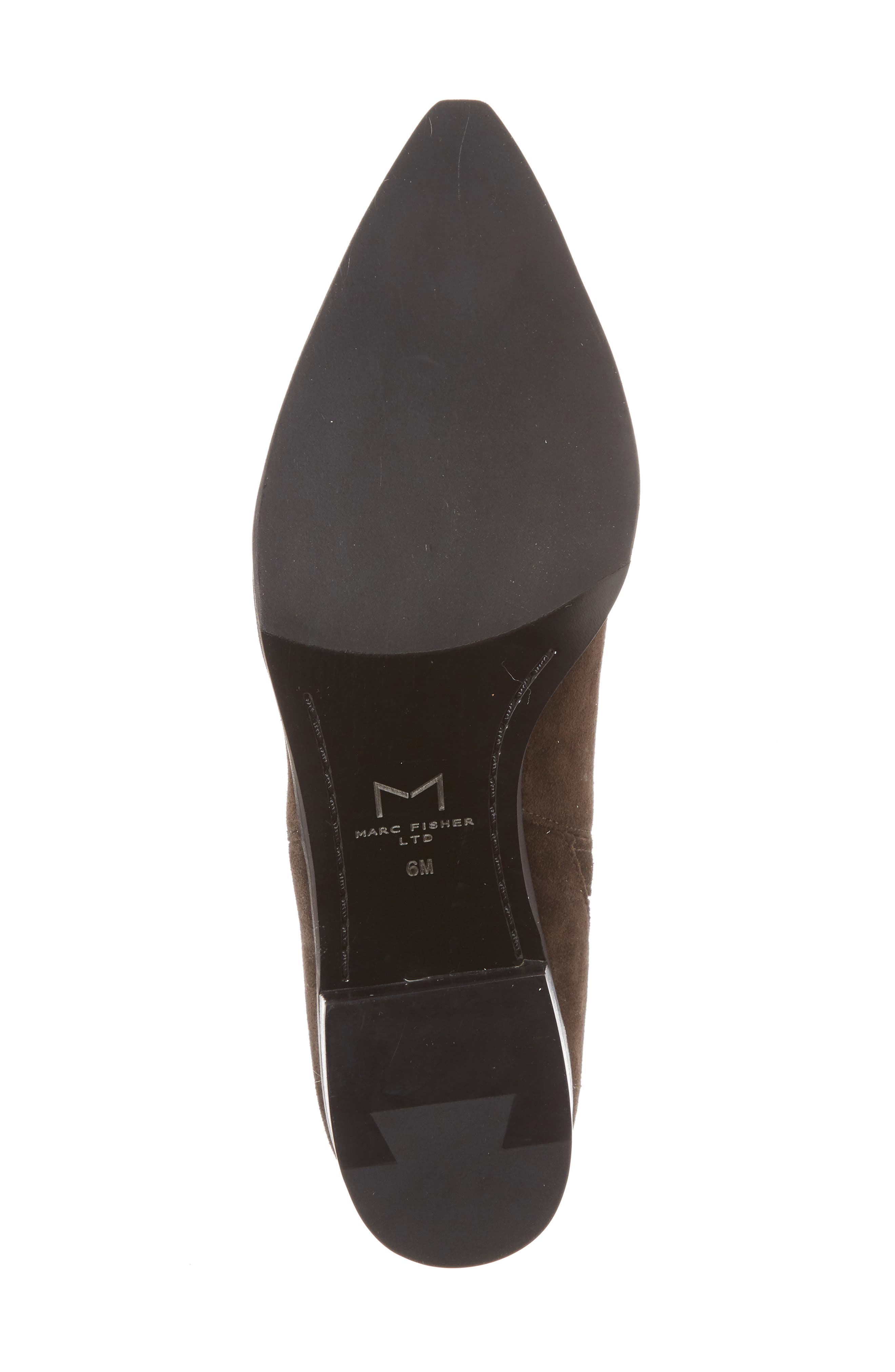Yommi Chelsea Bootie, Alternate, color, DARK BROWN SUEDE