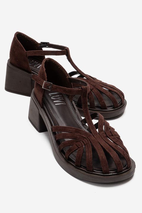 Nolana Block Heel Sandal