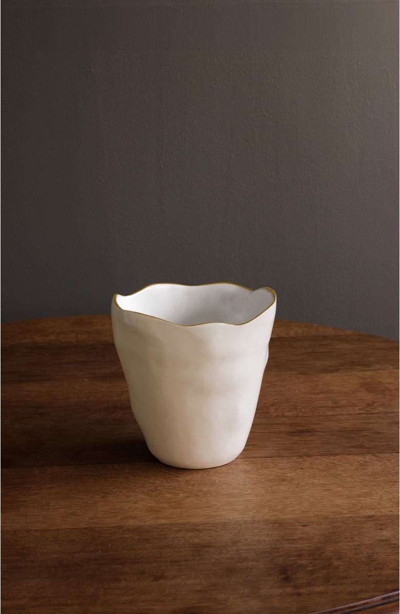 BEATRIZ BALL Collection ENCANTO Soho Large Ice Bucket, Alternate, color, Cream And White