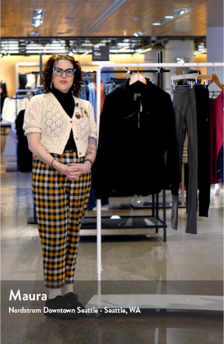 Restful Bouclé Half Zip Pullover, sales video thumbnail