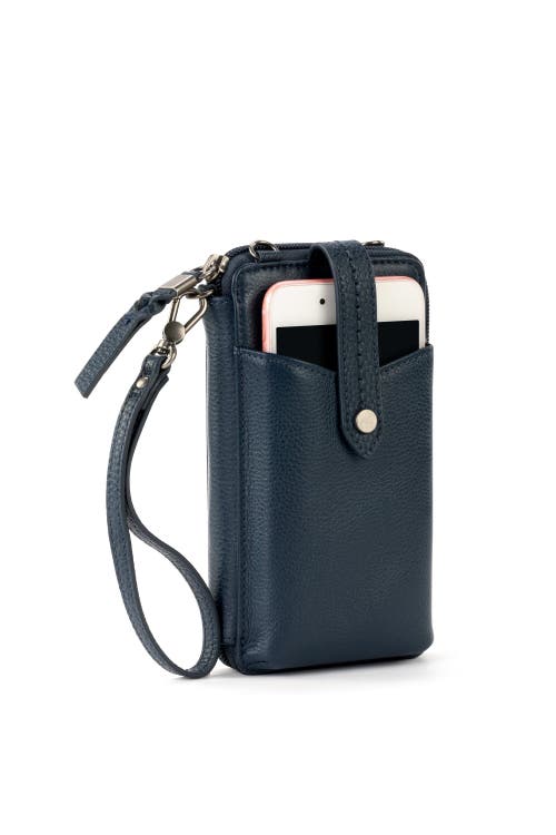 The Sak Silverlake N/s Smartphone Crossbody In Indigo