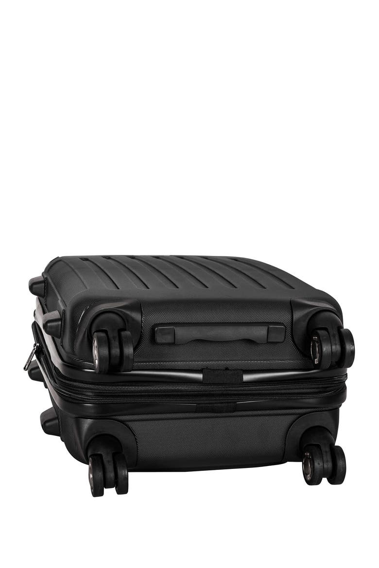 Renegade 3-Piece Lightweight Hardside Expandable Luggage Set, Alternate, color, BLACK