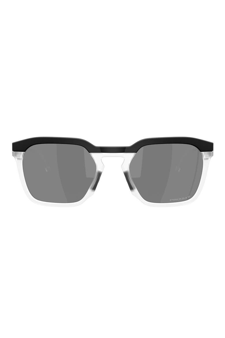 HSTN SQ 54mm Prizm™ Polarized Square Sunglasses, Main, color, MATTE BLACK / PRIZM BLACK