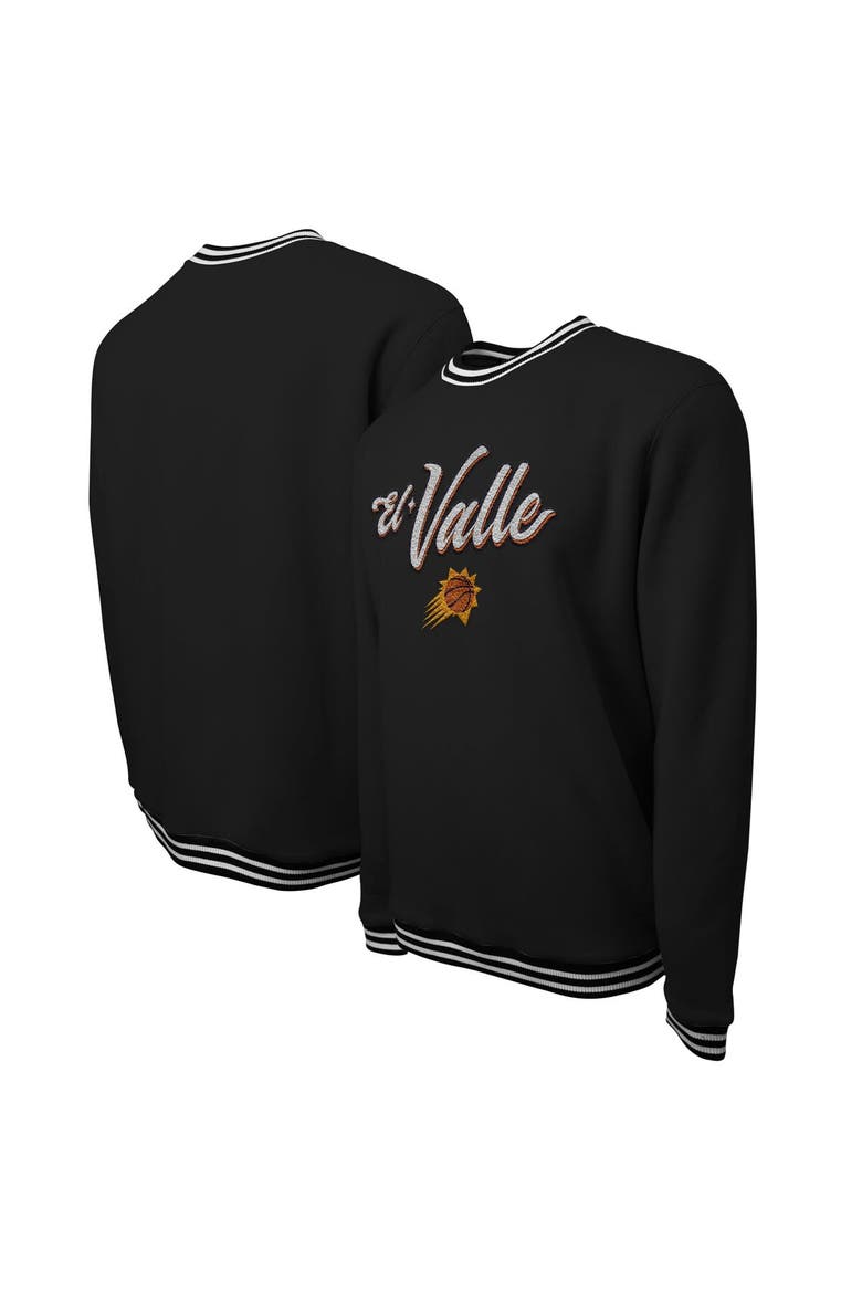 Unisex Stadium Essentials Black Phoenix Suns 2023/24 City Edition Club Level Pullover Sweatshirt, Main, color, Black