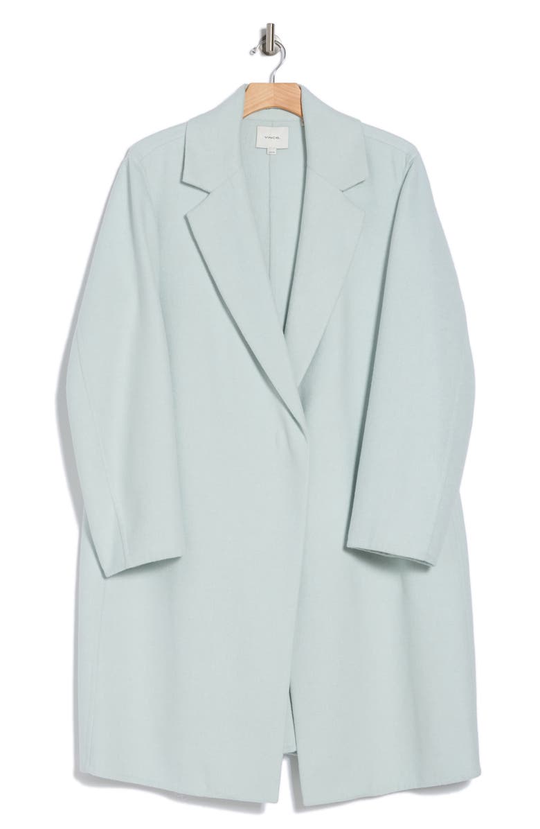 Vince Classic Straight Wool Blend Coat, Main, color,