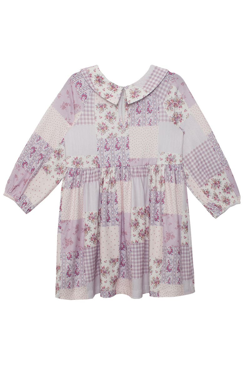 Mabel + Honey Liliana Floral Dress, Alternate, color, Purple