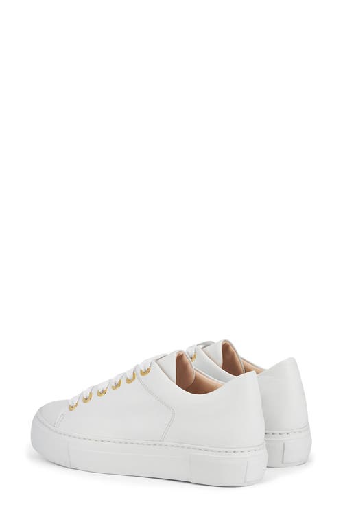 Agl Attilio Giusti Leombruni Agl Parsy Low Top Platform Sneaker In White-white