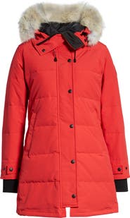 Canada Goose Shelburne Fusion Fit Genuine Coyote Fur Trim Down Parka