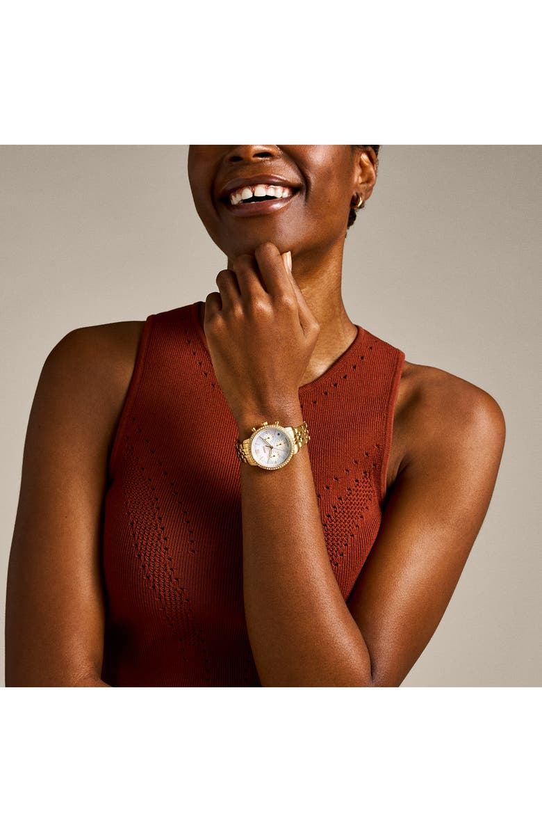 Fossil Neutra Chronograph Bracelet Watch, 36mm, Alternate, color, 