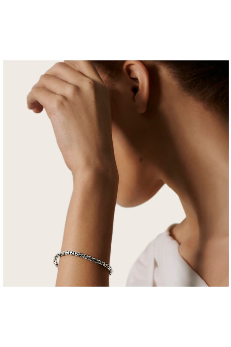 Dot 4.5mm Bracelet, Alternate, color, SILVER