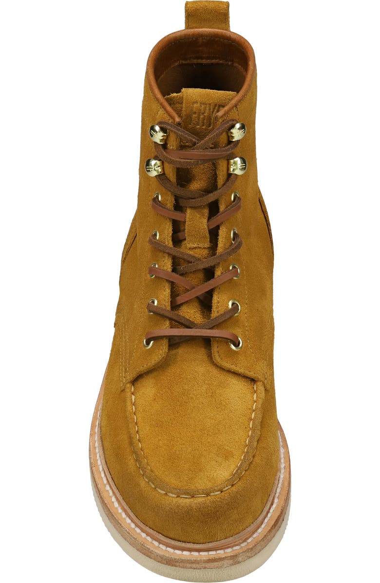 Frye Hudson Work Boot, Alternate, color, Golden Rod