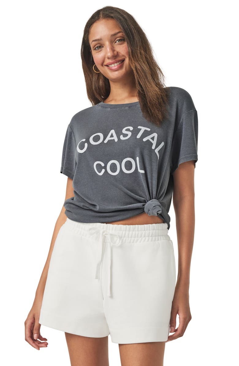 Splendid Coastal Cool Cotton Blend Graphic T-Shirt, Alternate, color, Coastal Cool