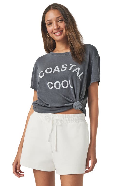 Splendid Coastal Cool Cotton Blend Graphic T-shirt