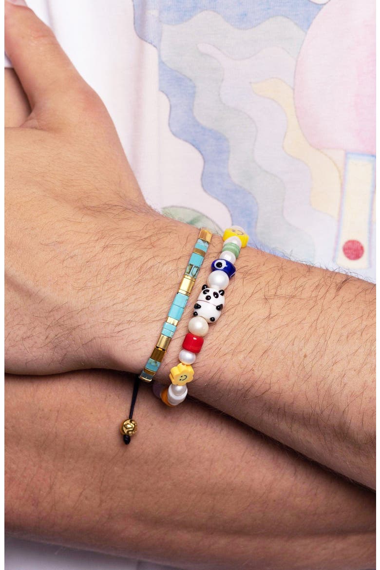 Panda Pearl Bracelet, Alternate, color, Panda Pearl