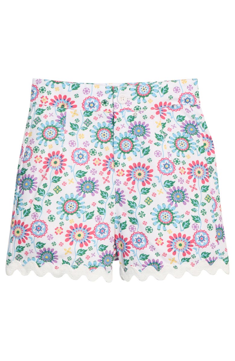 BISBY Kids' Floral Tiered Skort, Main, color, Bellavista Blooms
