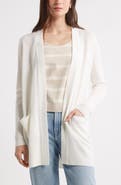 Caslon® Everyday Open Front Cardigan