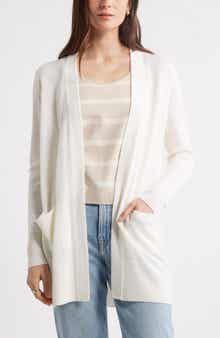 Caslon® Everyday Open Front Cardigan
