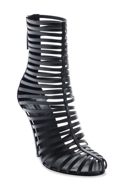 Givenchy Cage Bootie In Black