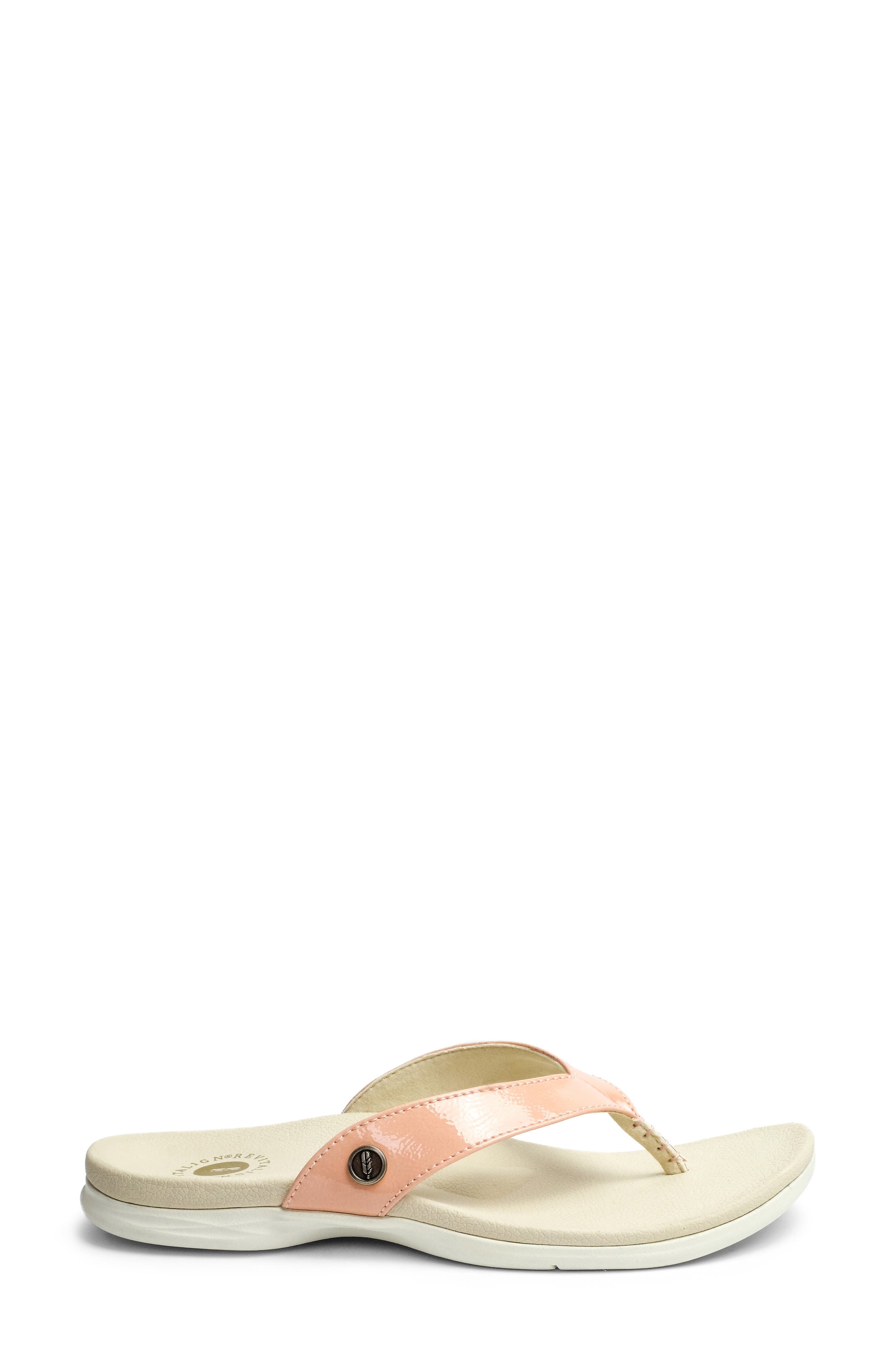 Chameleon Orthotic Flip Flop, Alternate, color, PINK