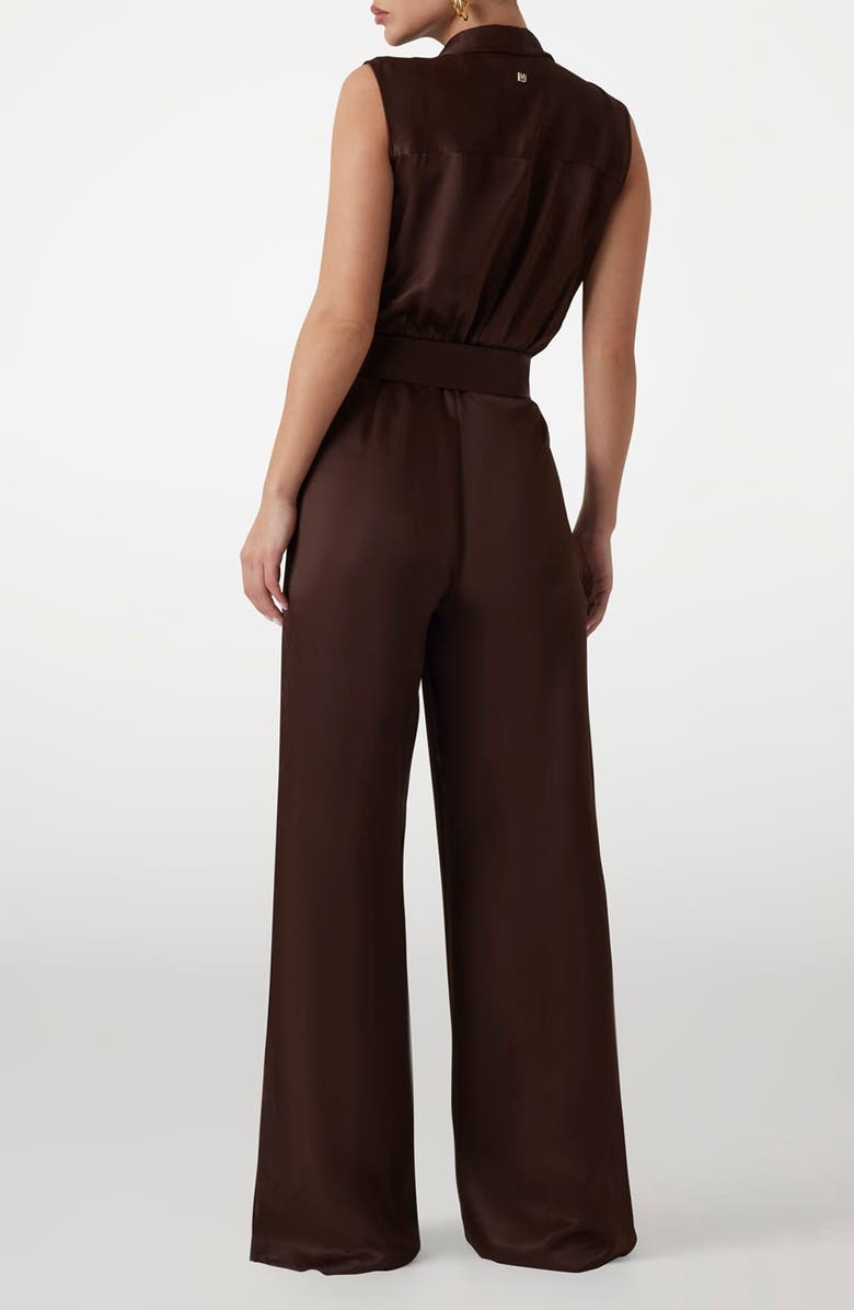 Marciano Iva Surplice V-Neck Sleeveless Jumpsuit, Alternate, color, 