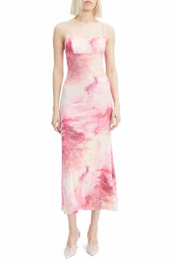 Bardot Adoni Printed Mesh Midi Dress