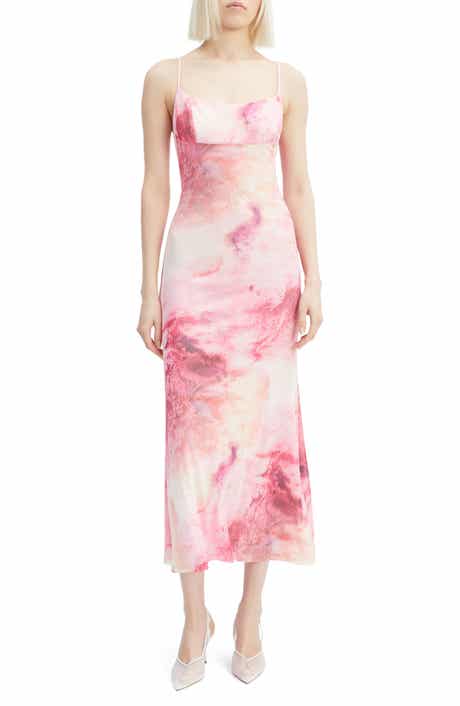 Bardot Adoni Printed Mesh Midi Dress