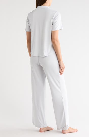 Peached Jersey Long Pajamas