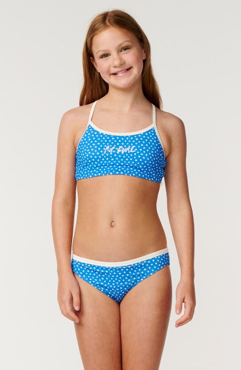 Kids' Nova Polka Dot Two-Piece Swimsuit