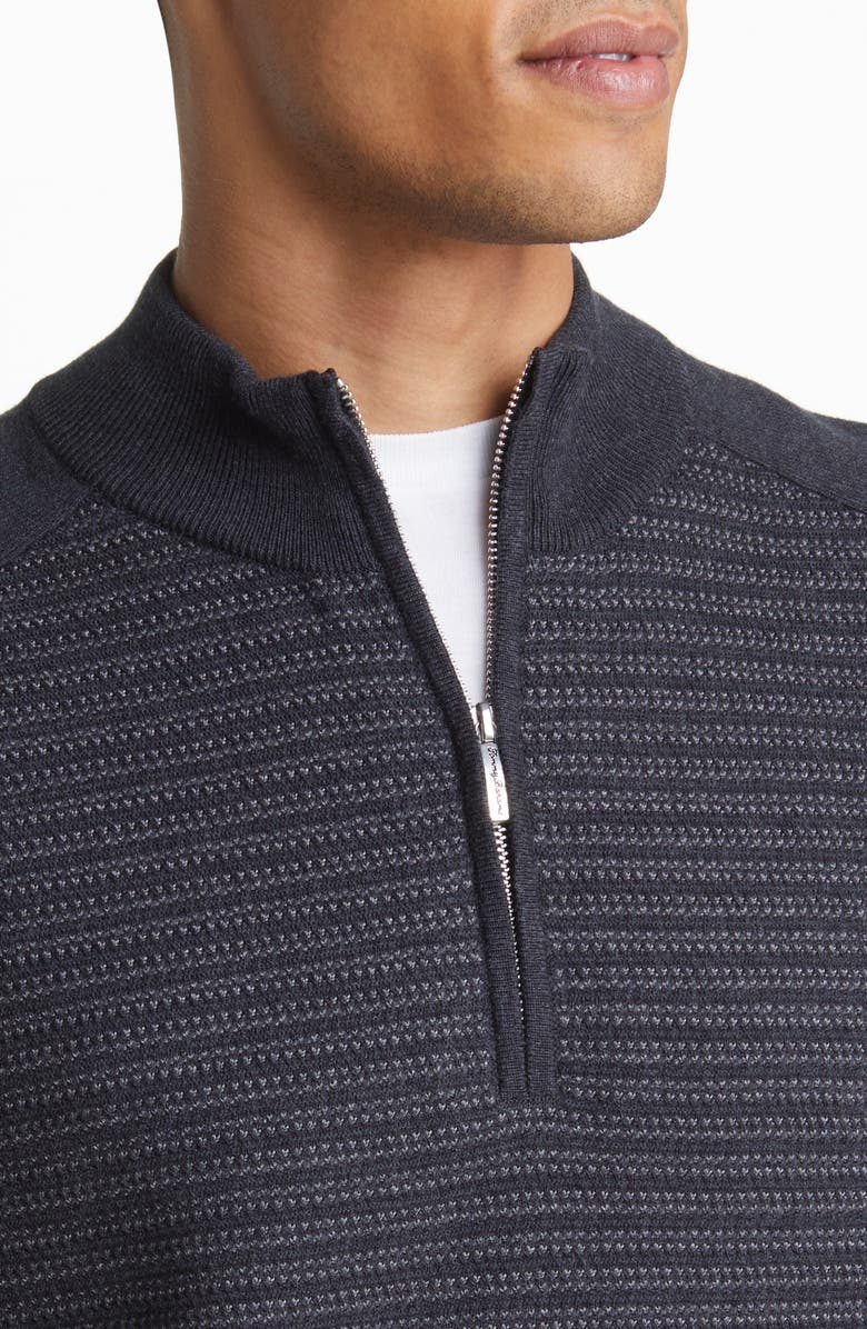 Tommy Bahama Seaport Stripe Half Zip Pullover, Alternate, color,