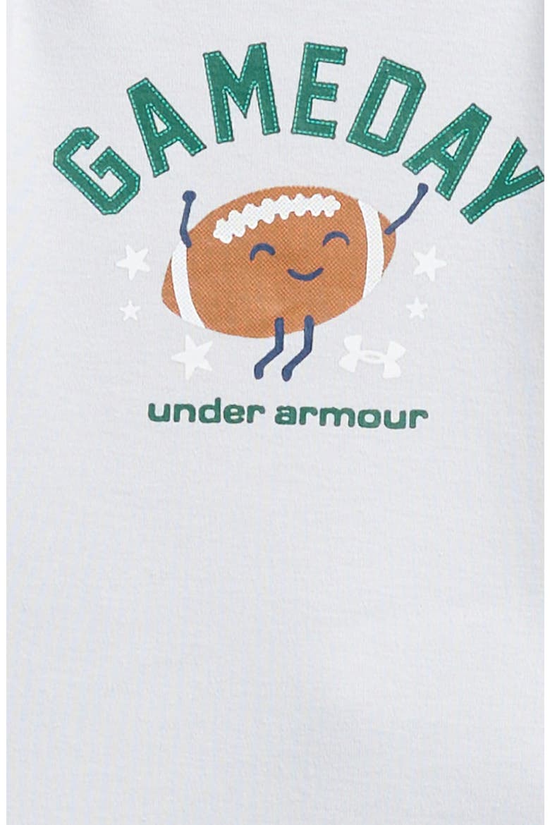 Kids' Gameday 3-Piece Bodysuit, Pants & Beanie Set, Alternate, color, HALO GRAY