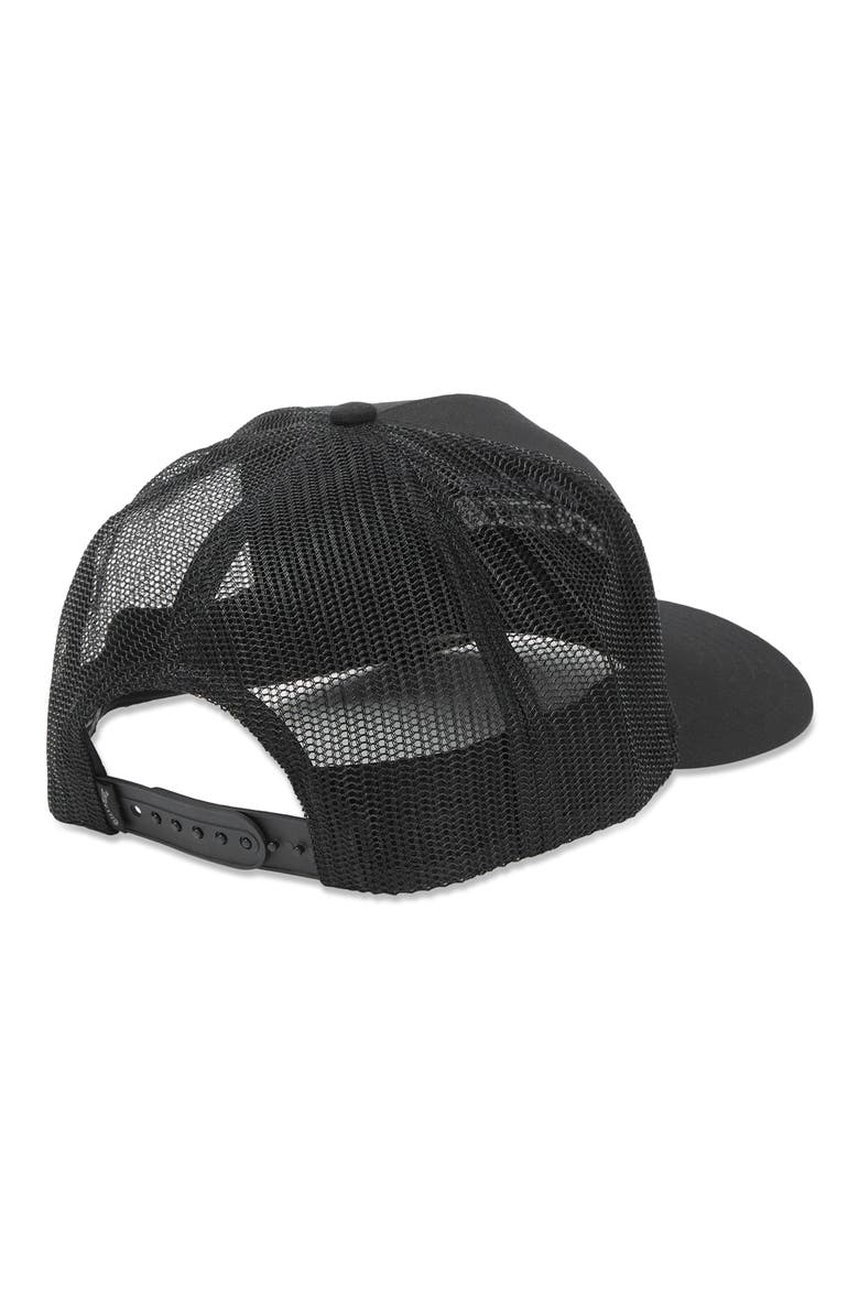 A/Div Trucker Hat, Alternate, color, BLACK