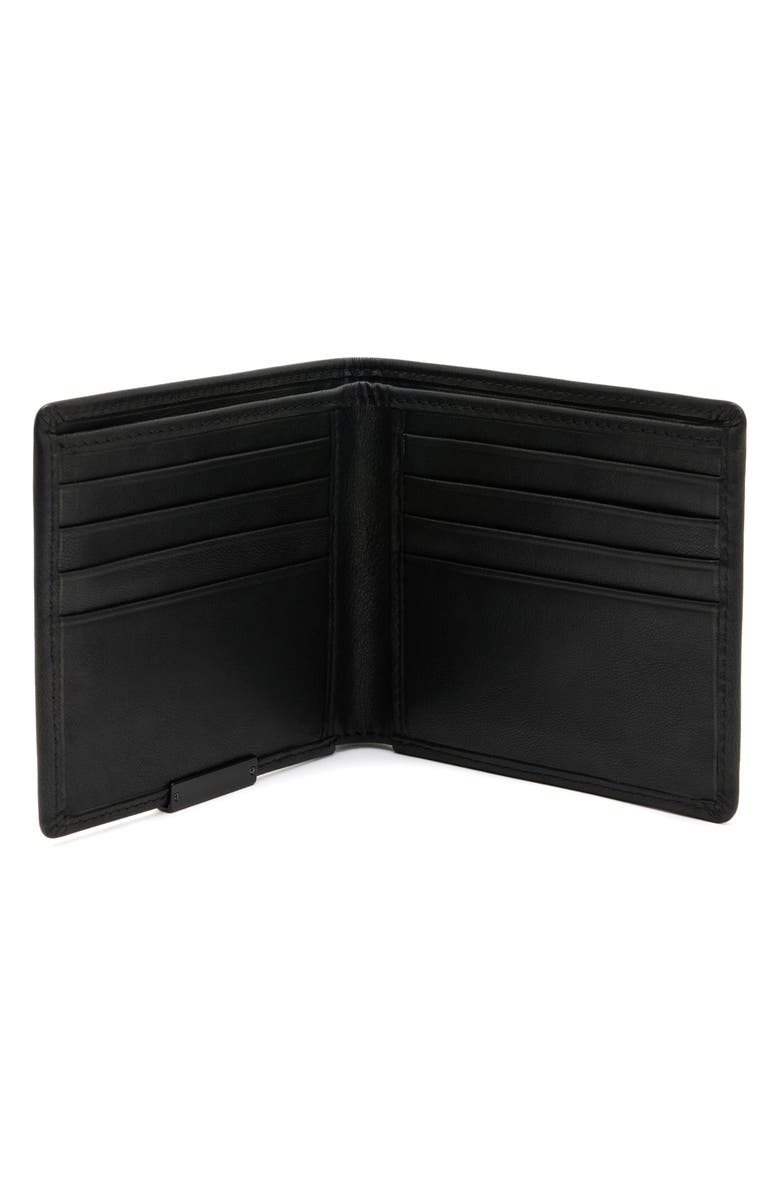 AllSaints Attain Leather Cardholder, Alternate, color, 