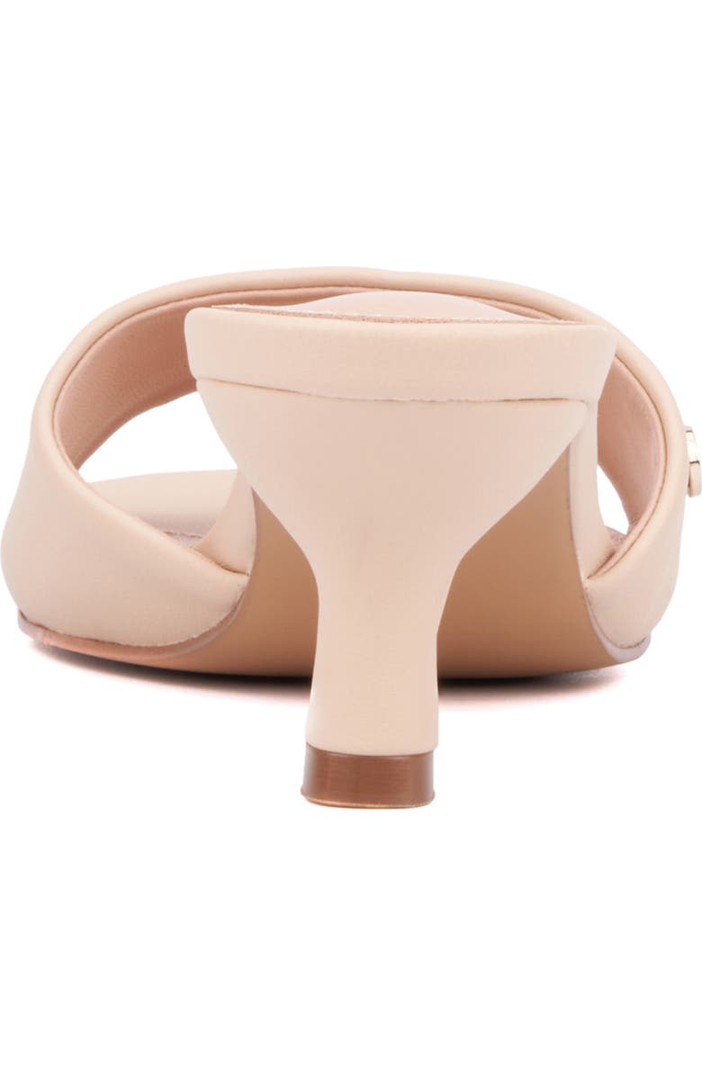 NEW YORK AND COMPANY Gaia Kitten Heel Sandal, Alternate, color, Beige