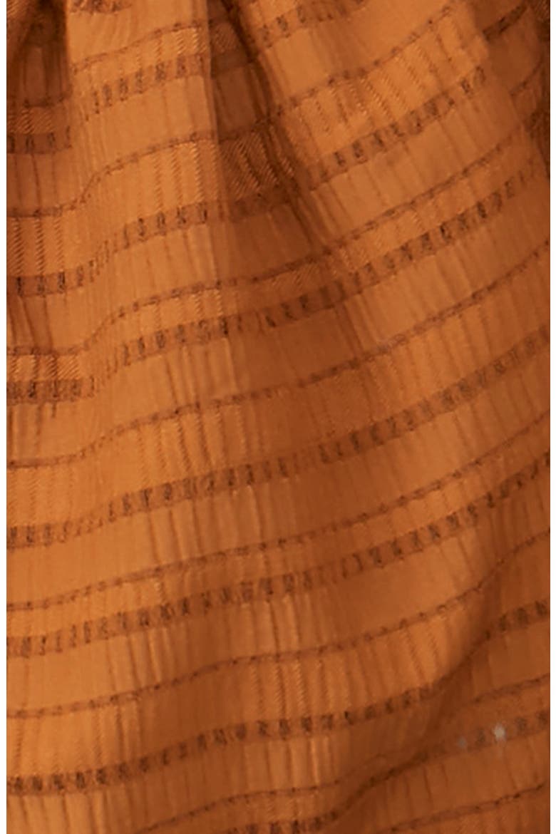 Hailey Crop Long Sleeve Blouse, Alternate, color, GLAZED GINGER