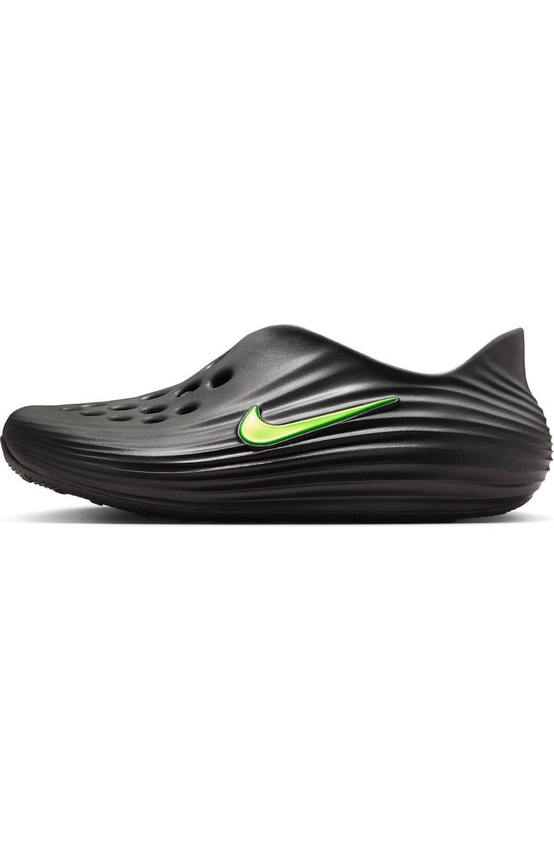 Nike ReactX Rejuven8 Slip-On, Alternate, color, Black/ Cool Grey/ Volt