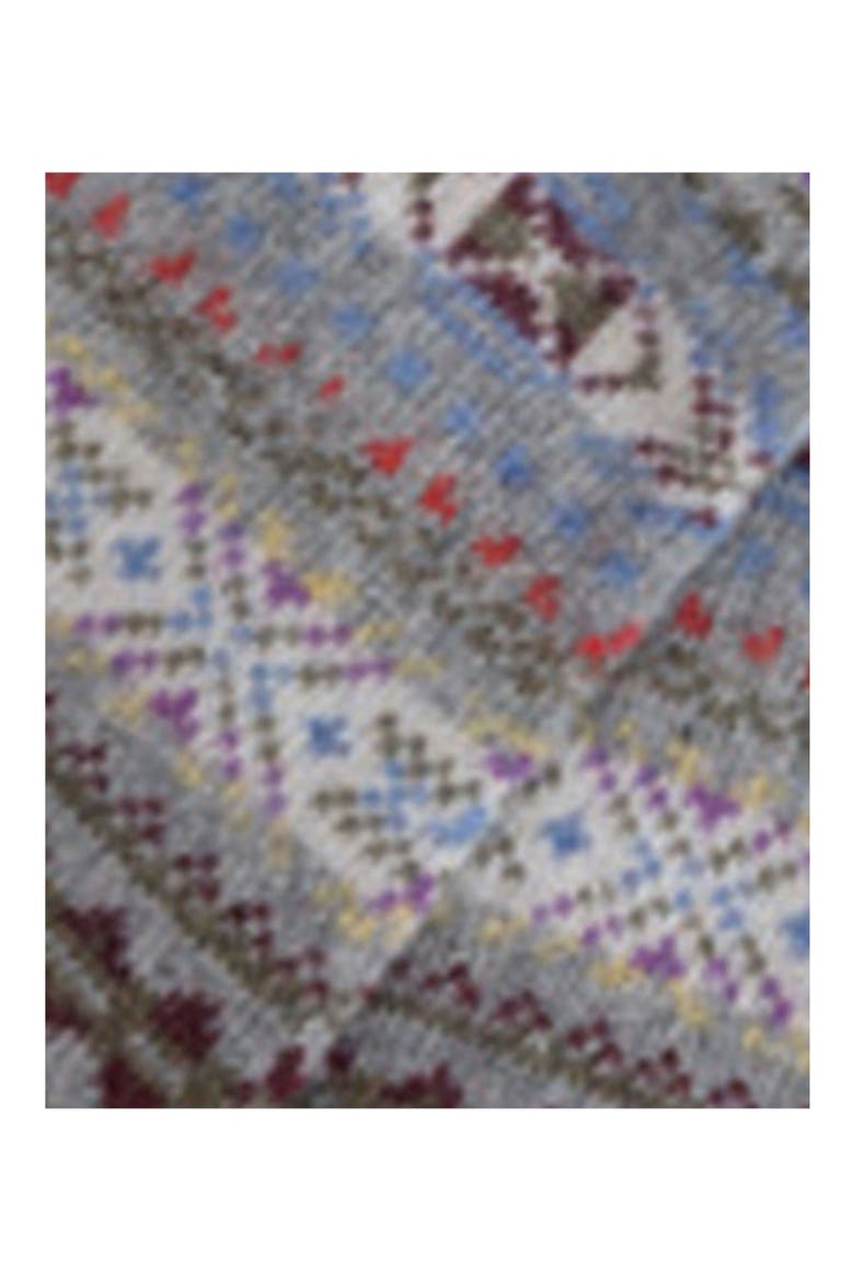 Boyd Lambswool Blend Socks, Alternate, color, GREY MIX