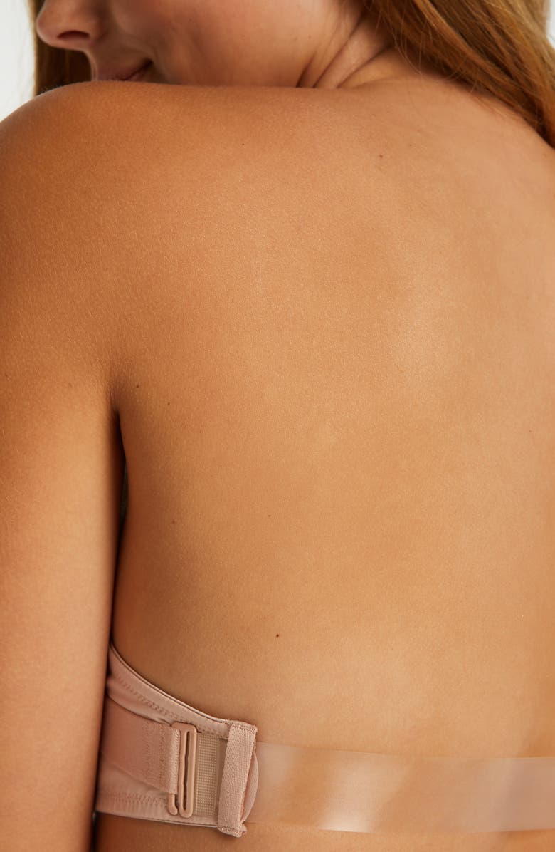 Hunkemöller Transparent Back Underwire Bra, Alternate, color, 