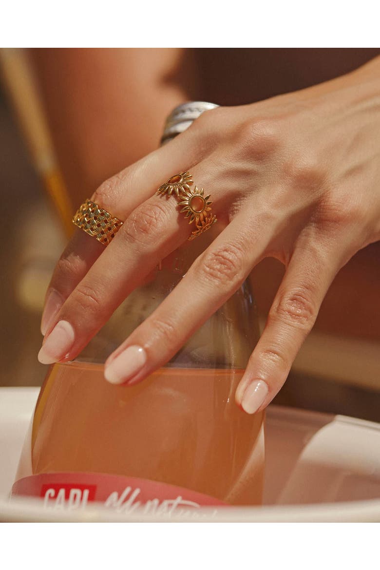 Desert Heat Ring, Alternate, color, Gold