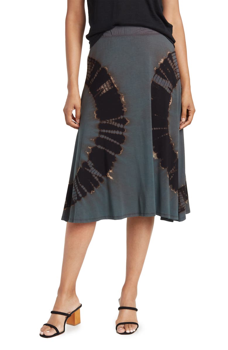 GO COUTURE Hi-Low A-Line Skirt, Main, color, 