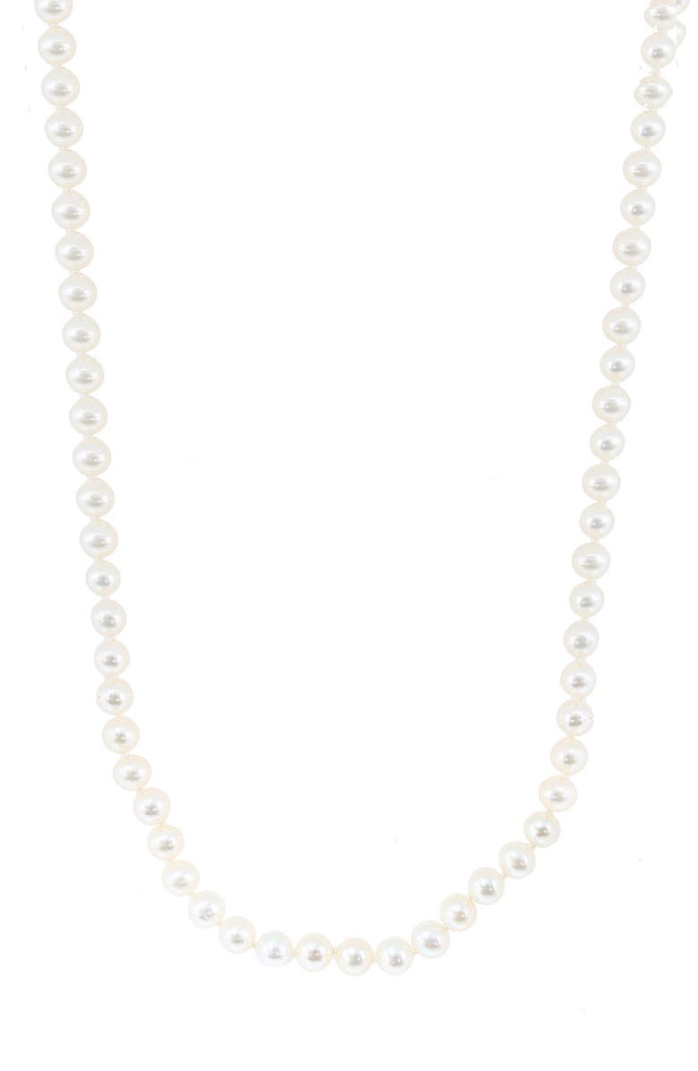 EFFY 14K White Gold Freshwater Pearl Necklace, Main, color,