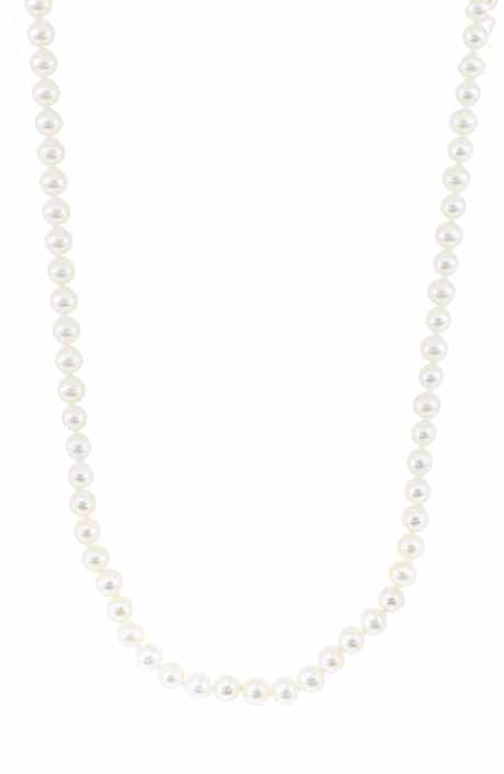 EFFY 14K White Gold Freshwater Pearl Necklace