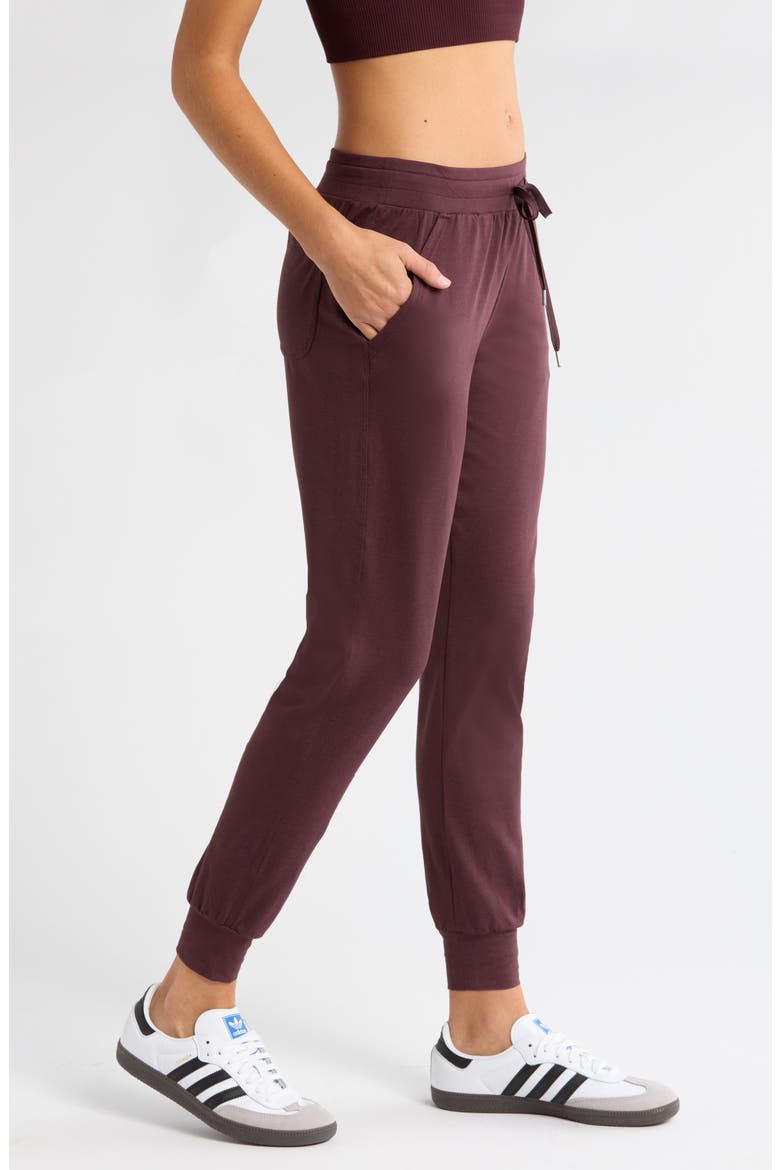 Restore Soft Lite Joggers, Alternate, color, BURGUNDY FUDGE