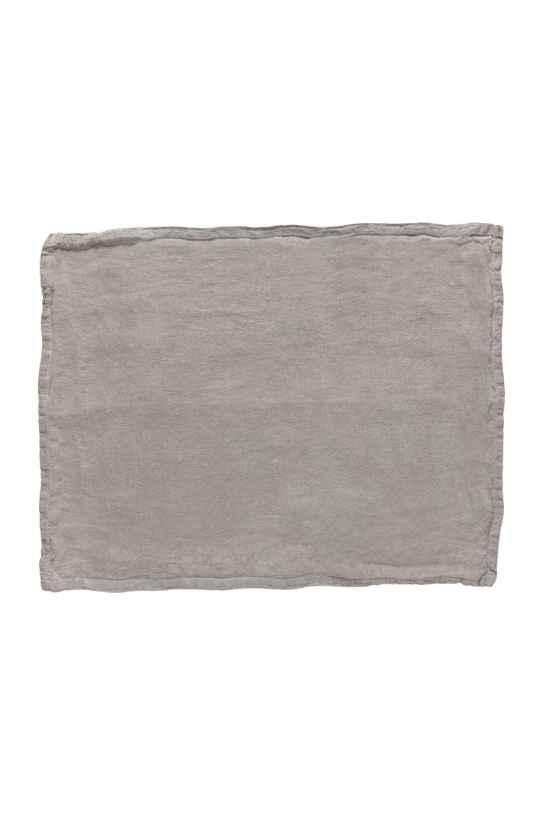 Maria Set/4 place mats, Main, color, Dusk grey