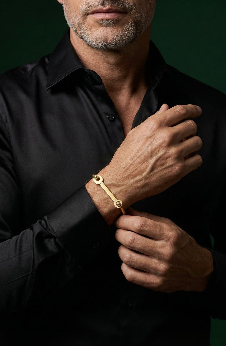 EYE CANDY LOS ANGELES Allan Hinge Bracelet, Alternate, color, Gold