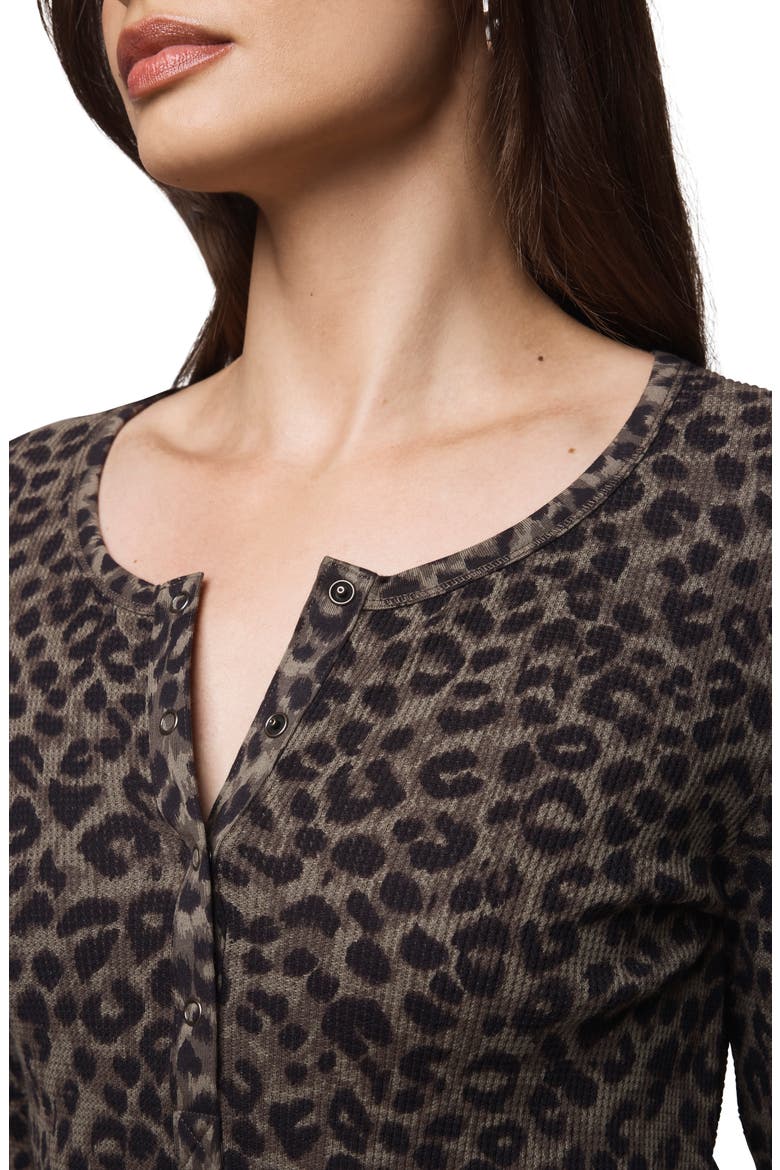 Forever Leopard Henley, Alternate, color, LEOPARD PRINT