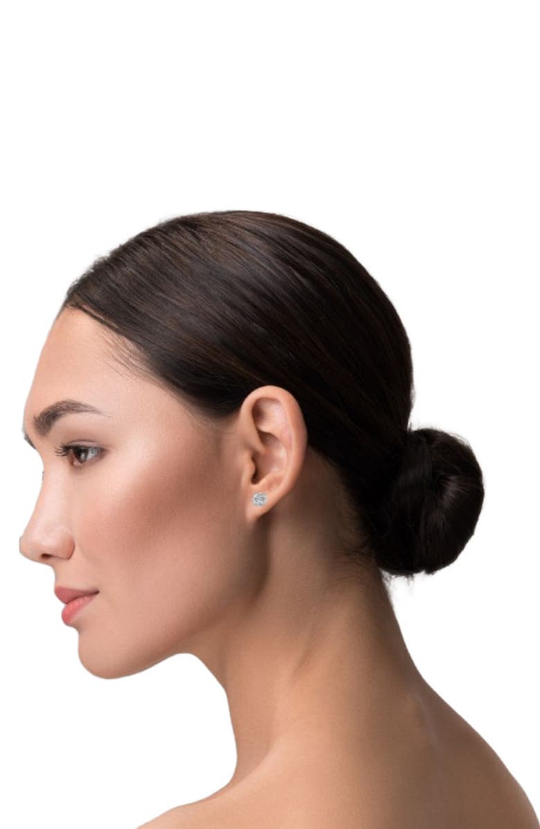 Bliss Diamond 2 1/4 Ct T.W. Round Cut Diamond Studs Lab Grown 14k Gold, Alternate, color,