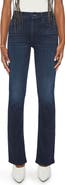 MOTHER The Rider Mid Rise Ankle Straight Leg Jeans