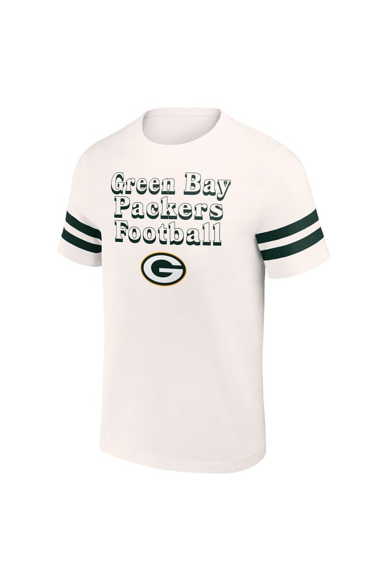 Men's NFL x Darius Rucker Collection by Fanatics Cream Green Bay Packers Vintage T-Shirt, Alternate, color, Cream